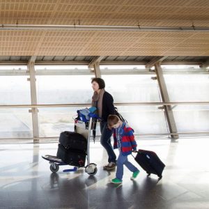 help for mothers at airport